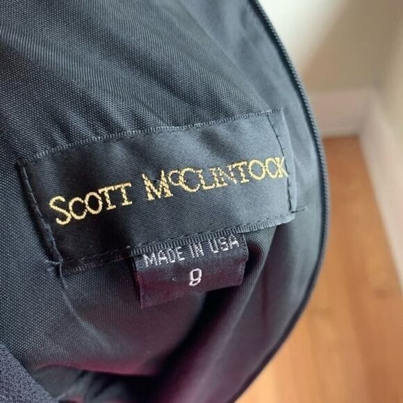 Scott McClintock black maxi dress size 8 sleeveless - Picture 8 of 12